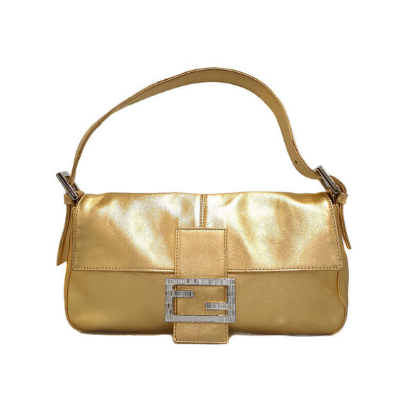 Fendi Handbags - Fendi Mamma Bucket Bejeweled Shoulder Bag